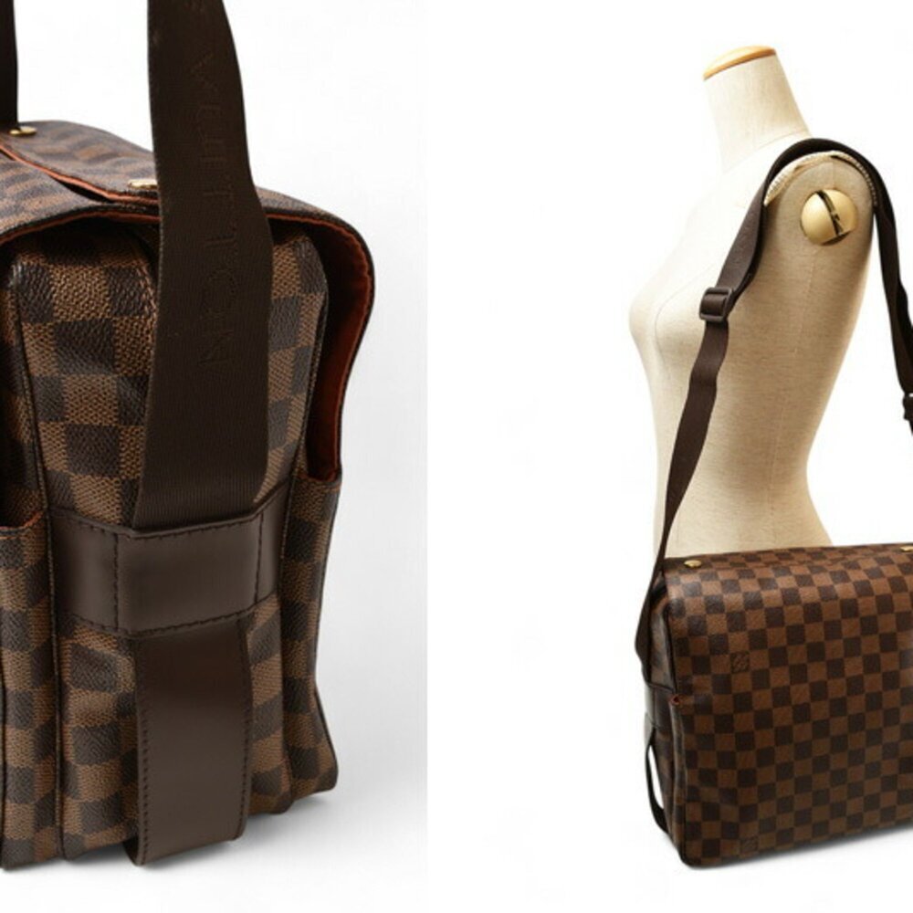 LOUIS VUITTON Authentic Brown Damier Shoulder Bag - Picture 2 of 16